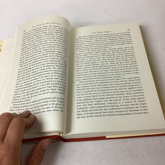 1982 THE LORE OF THE UNICORN VINTAGE MYSTICAL FANTASY MYTHICAL SPIRIT BOOK - Picture 7 of 12